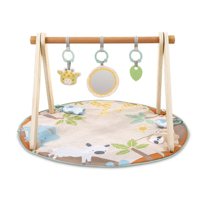 Ingenuity™ Wonder & Wood™ Wooden Toy Arch & Play Mat - Premium for Kids in Qatar | Toysaro.com