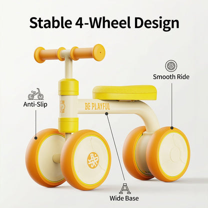 B.DUCK 6'' Balance Bike, 1003H, Orange - Premium for Kids in Qatar | Toysaro.com