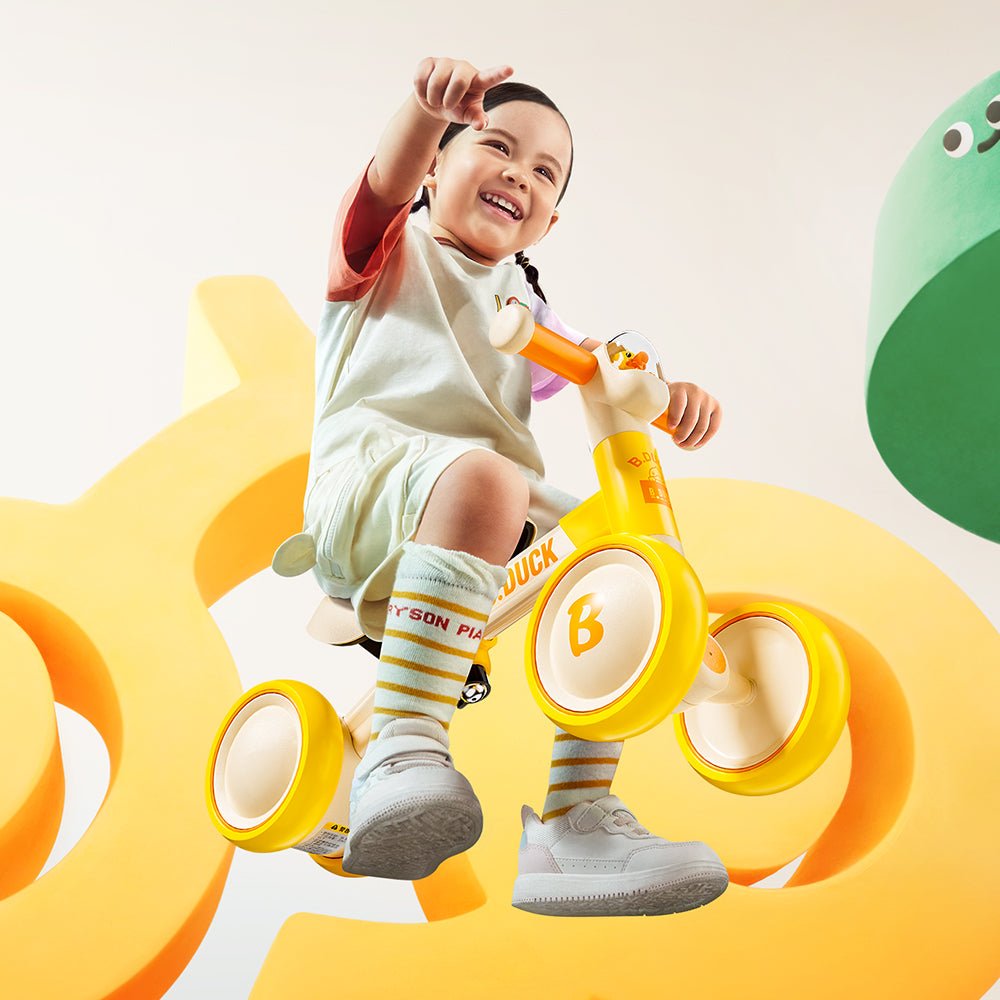 B.DUCK 6'' Balance Bike, 1003BD , Yellow - Premium for Kids in Qatar | Toysaro.com