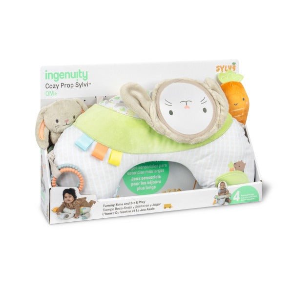 Ingenuity™ Cozy Prop Sylvi™ Tummy Time Activity Pillow - Premium for Kids in Qatar | Toysaro.com