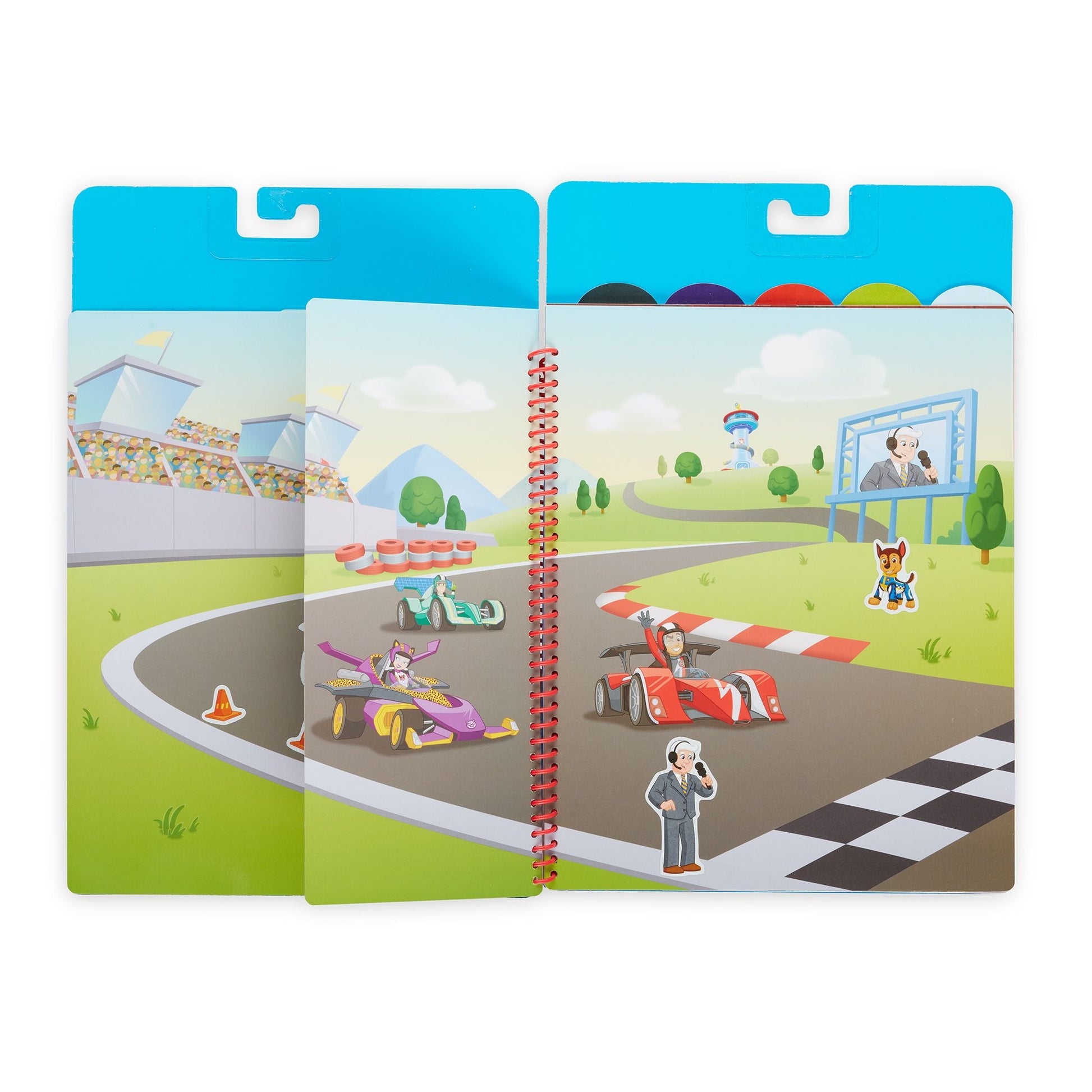 Melissa and Doug Paw Patrol Restickable Stickers Flip - Flap Pad - Classic Missions - Premium for Kids in Qatar | Toysaro.com