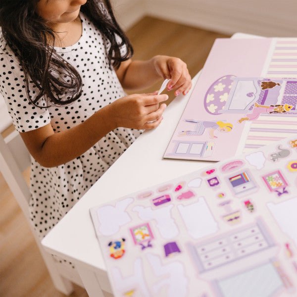 Melissa and Doug Reusable Sticker Pad - Play House - Premium for Kids in Qatar | Toysaro.com