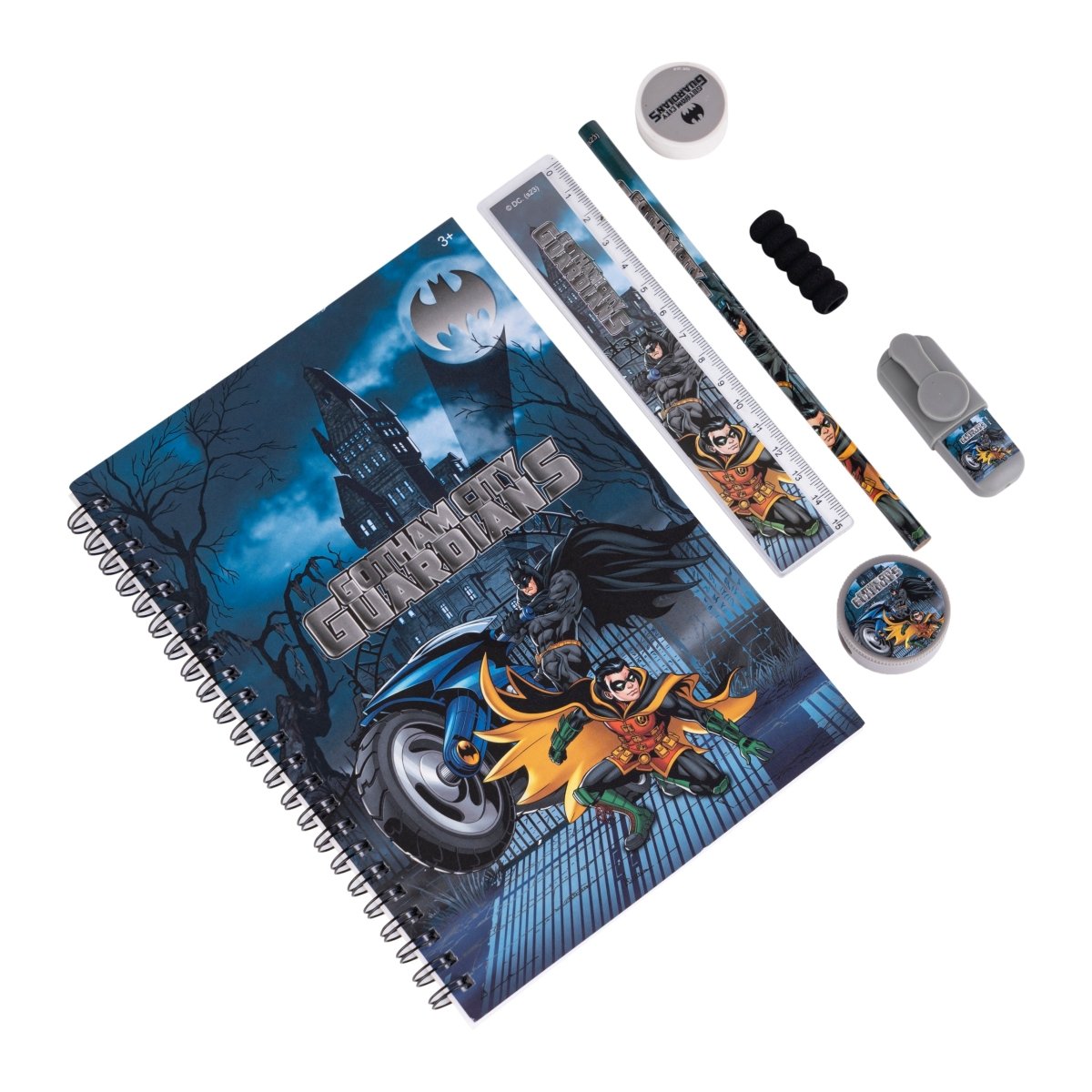 Warner Bros' Batman Gotham City Guardians 6in1 Box Set 18" - Premium for Kids in Qatar | Toysaro.com