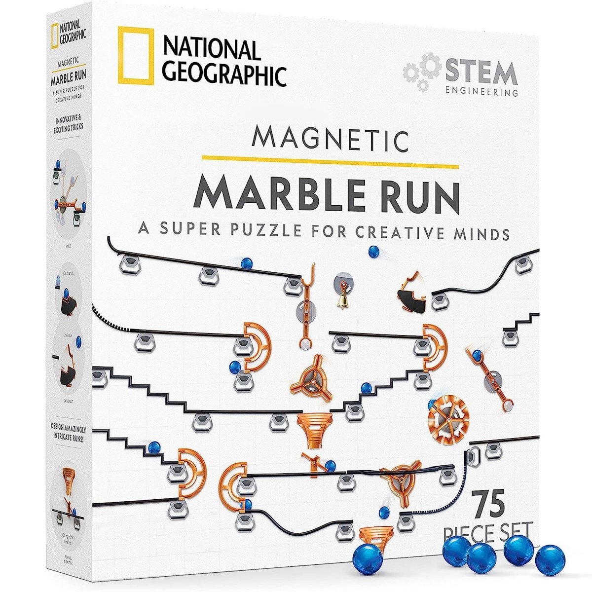 NG MAGNETIC MARBLE RUN - 75 PIECES - Premium for Kids in Qatar | Toysaro.com