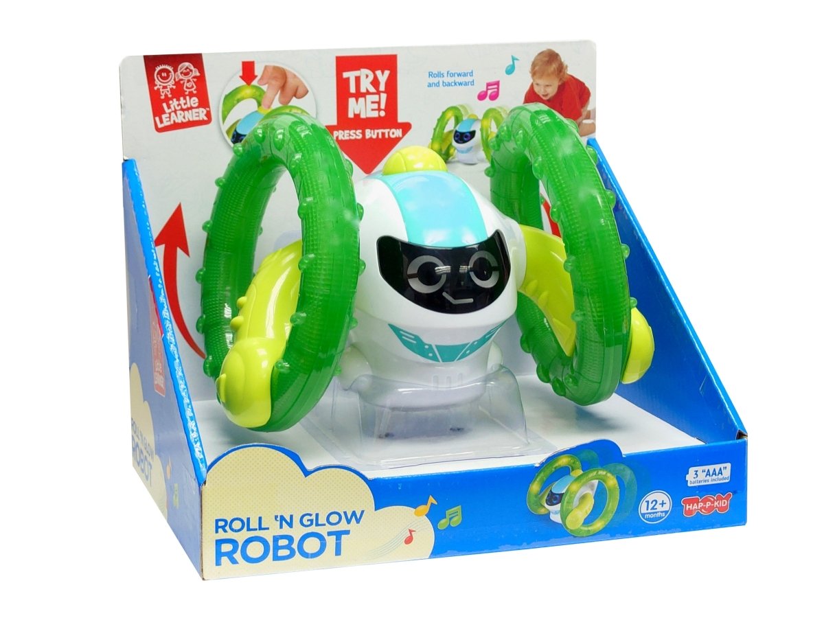 ROLL N GLOW ROBOT - Premium for Kids in Qatar | Toysaro.com