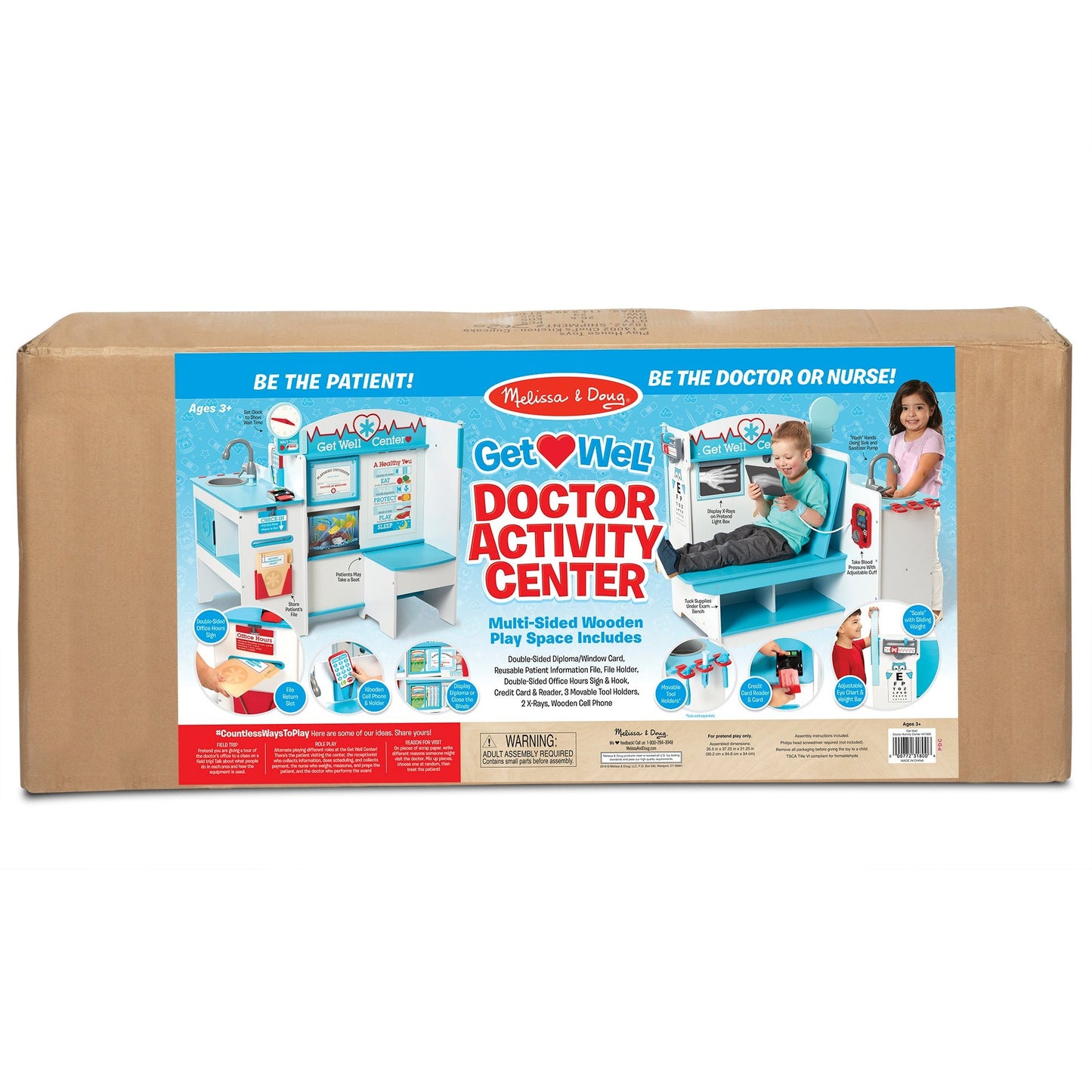 Melissa and Doug Get Well Doctor Activity Center - Premium for Kids in Qatar | Toysaro.com