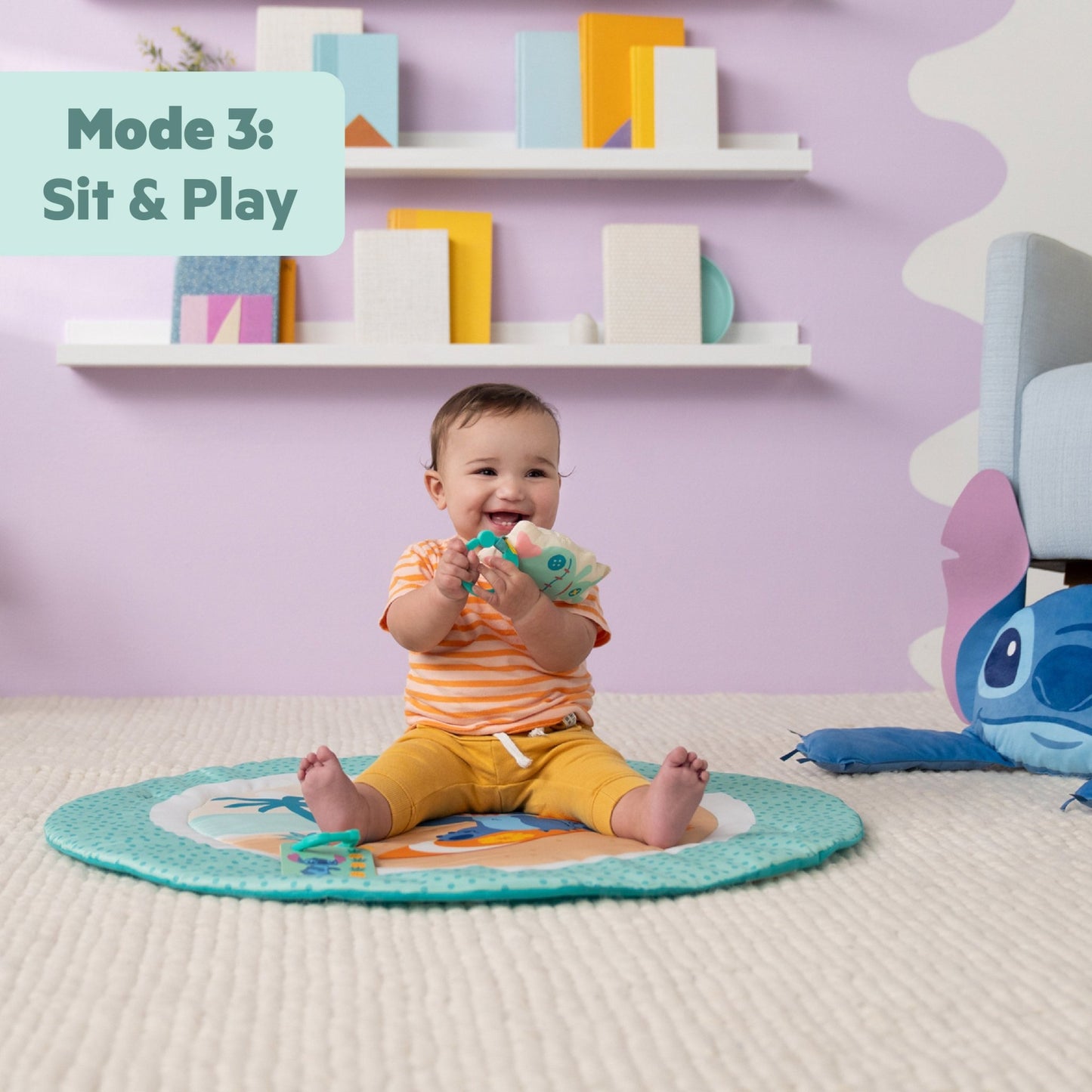 Bright Starts Stitch Party in Paradise™ Activity Gym - Premium for Kids in Qatar | Toysaro.com