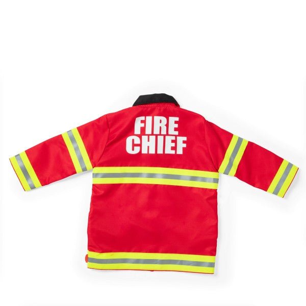 Melissa and Doug Fire Chief Role Play Costume Set - Premium for Kids in Qatar | Toysaro.com