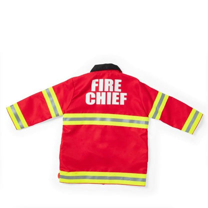 Melissa and Doug Fire Chief Role Play Costume Set - Premium for Kids in Qatar | Toysaro.com