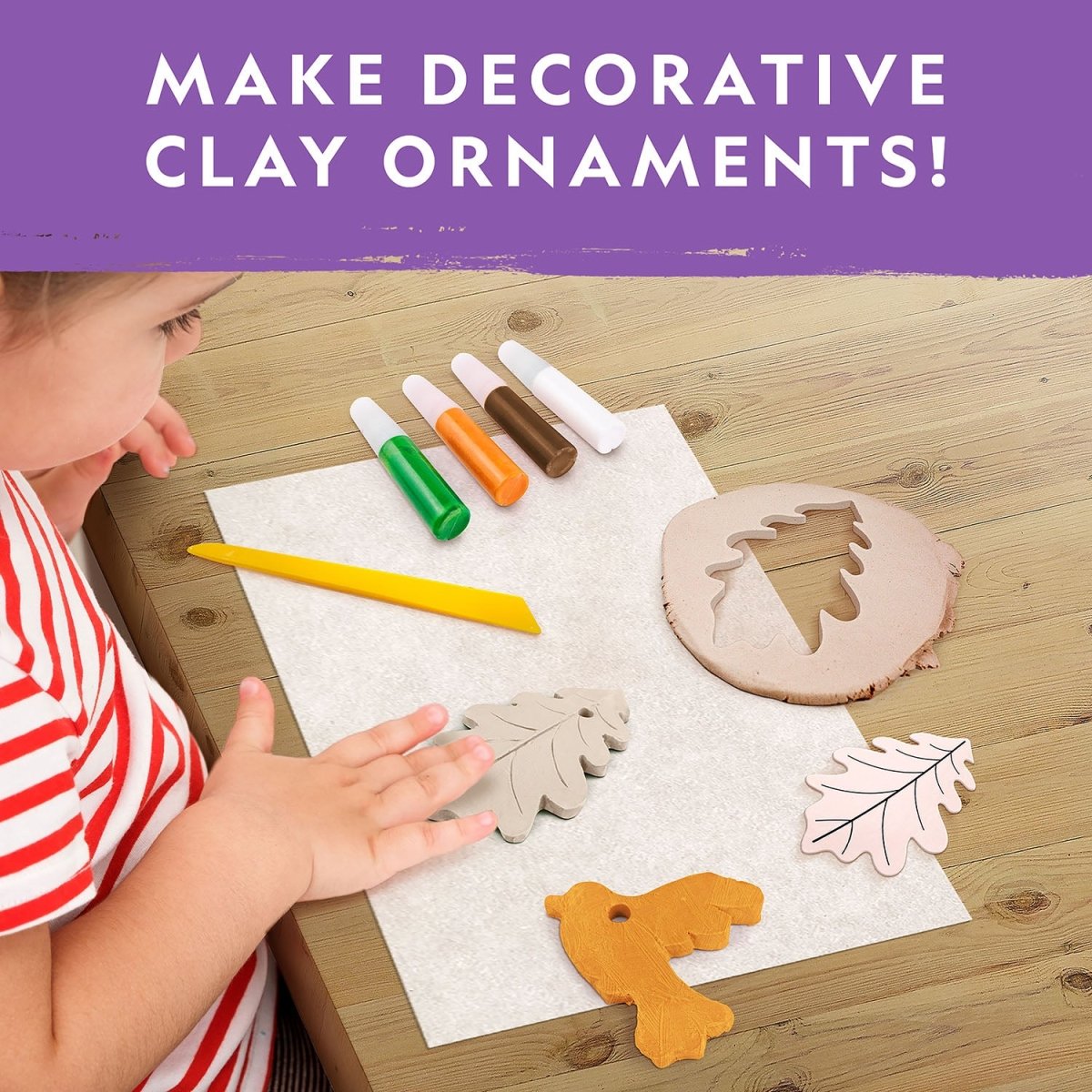 NG AIR - DRY CLAY POTTERY CRAFT KIT - Premium for Kids in Qatar | Toysaro.com