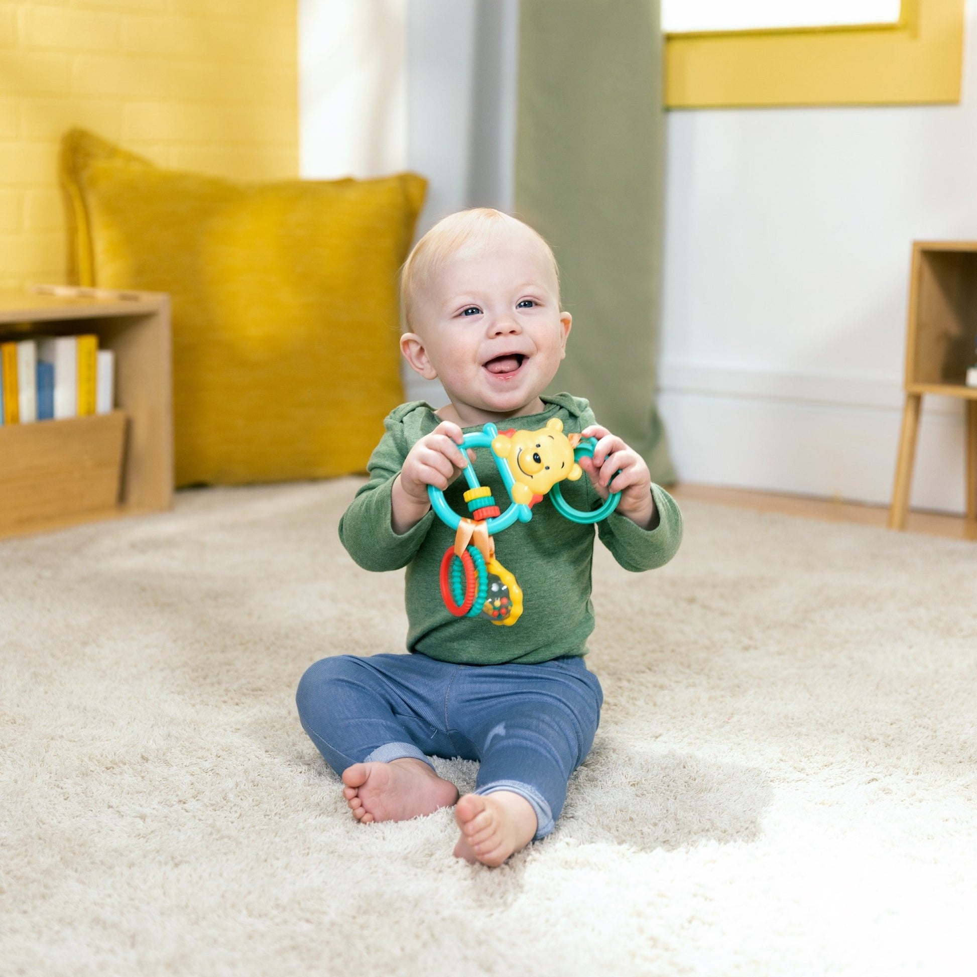 Bright Starts™ Winnie the Pooh Busy Bear™ Activity Toy - Premium for Kids in Qatar | Toysaro.com