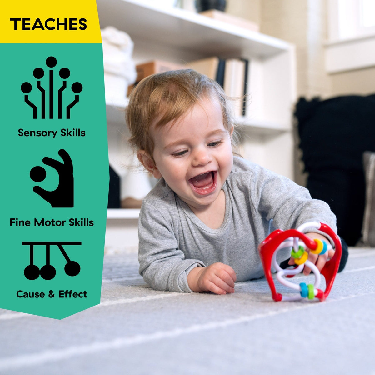 Baby Einstein™ Slide & Swirl™ Sensory Ball - Premium for Kids in Qatar | Toysaro.com