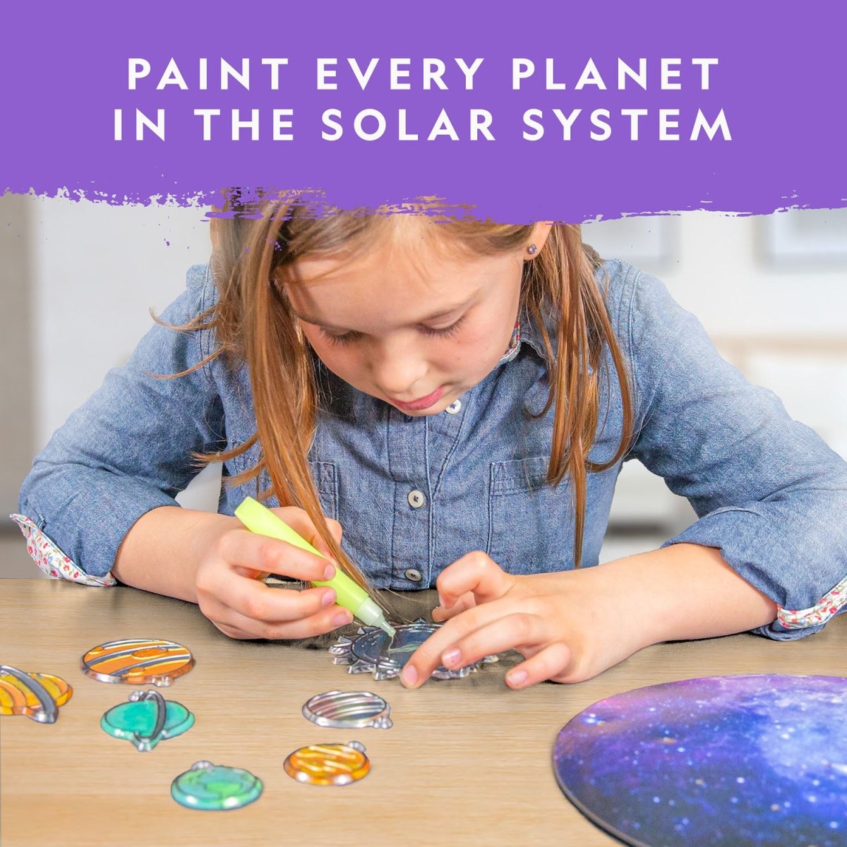 NG STAINED GLASS SOLAR SYSTEM CRAFT KIT - Premium for Kids in Qatar | Toysaro.com