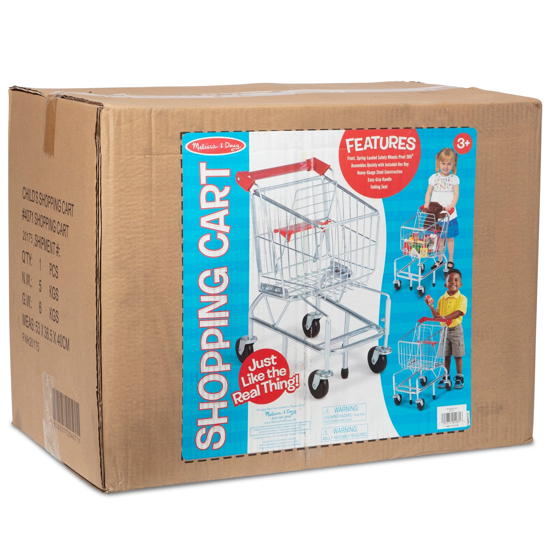 Melissa and Doug Shopping Cart - Premium for Kids in Qatar | Toysaro.com