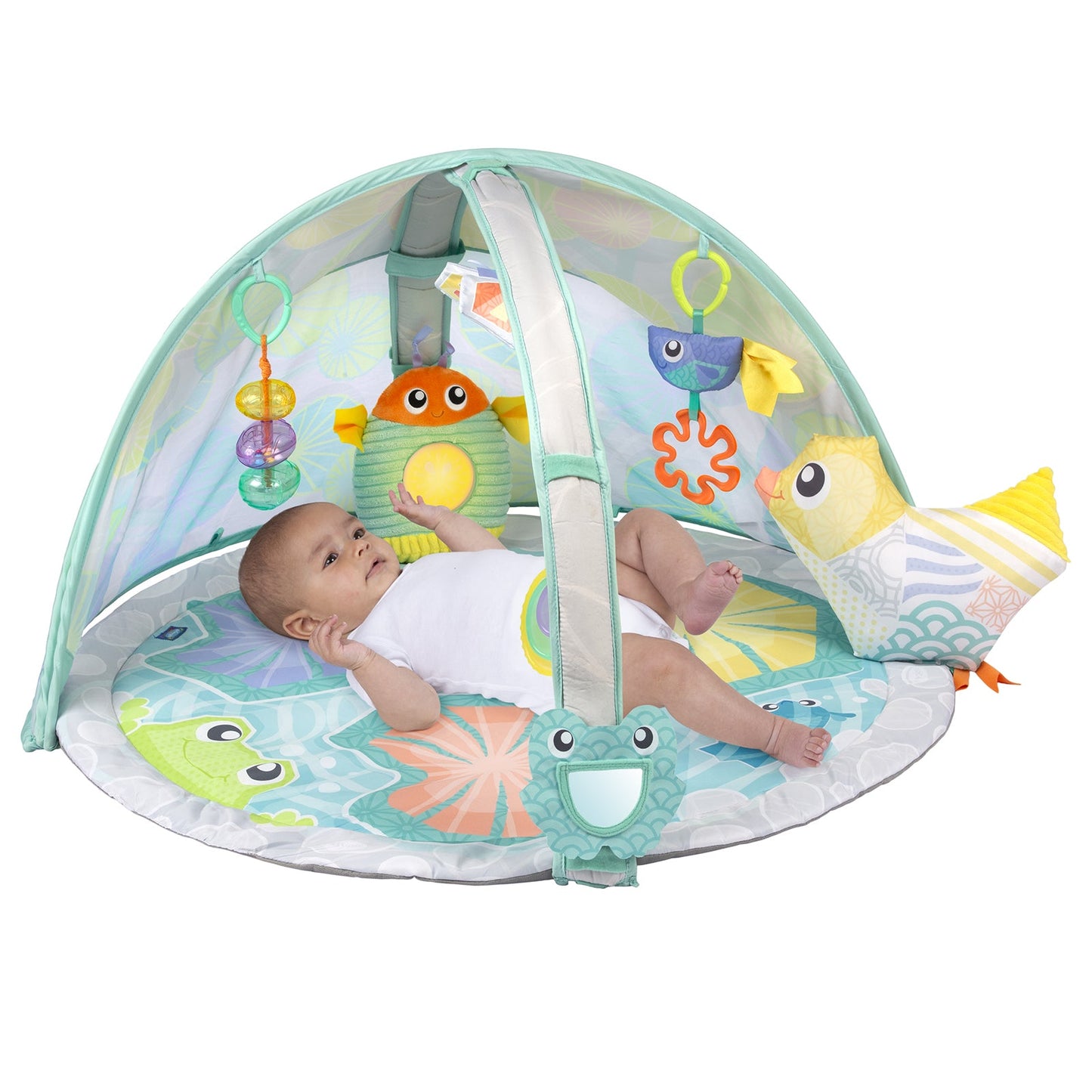 playgro Zen Garden Light Up Cry Sensor Canopy Play Gym - Premium for Kids in Qatar | Toysaro.com