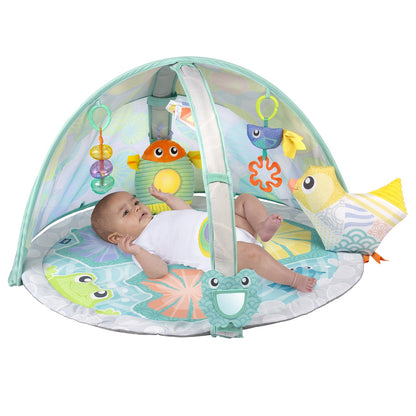 playgro Zen Garden Light Up Cry Sensor Canopy Play Gym - Premium for Kids in Qatar | Toysaro.com