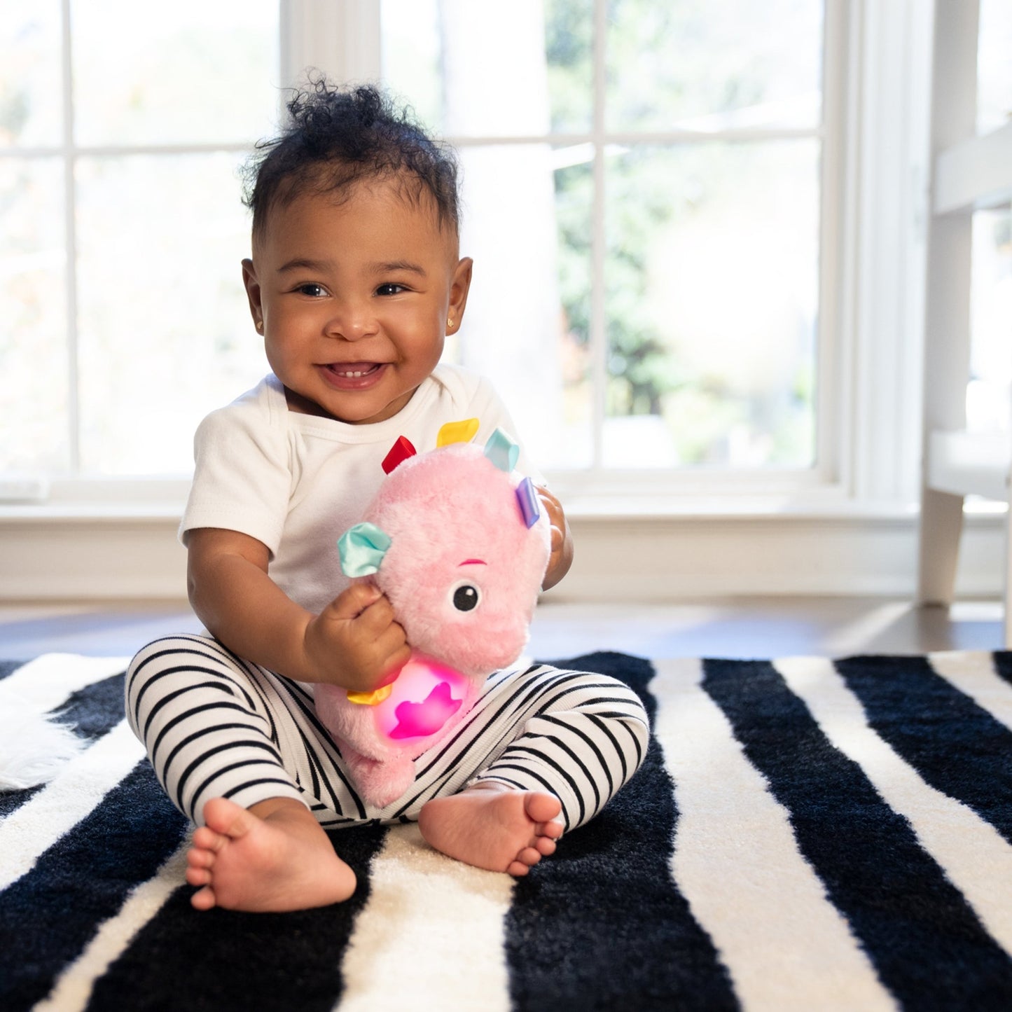 Baby Einstein™ Sea Dreams Seahorse™ Plush Soother Pink - Premium for Kids in Qatar | Toysaro.com