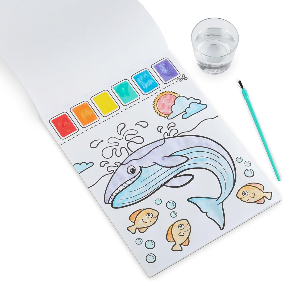 Melissa and Doug Paint with Water - Ocean - Premium for Kids in Qatar | Toysaro.com