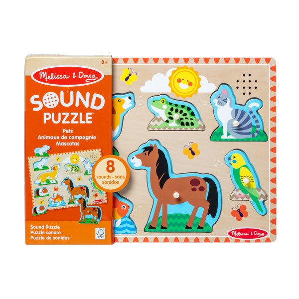 Melissa and Doug Pets Sound Puzzle - Premium for Kids in Qatar | Toysaro.com