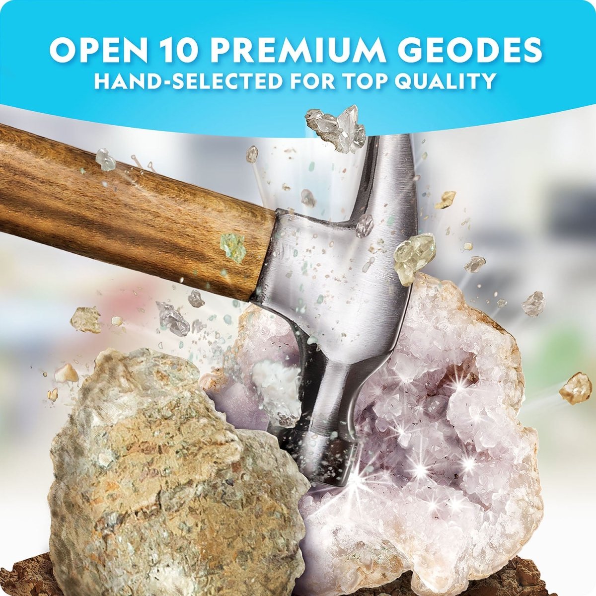 NG BREAK OPEN 10 GEODES - Premium for Kids in Qatar | Toysaro.com