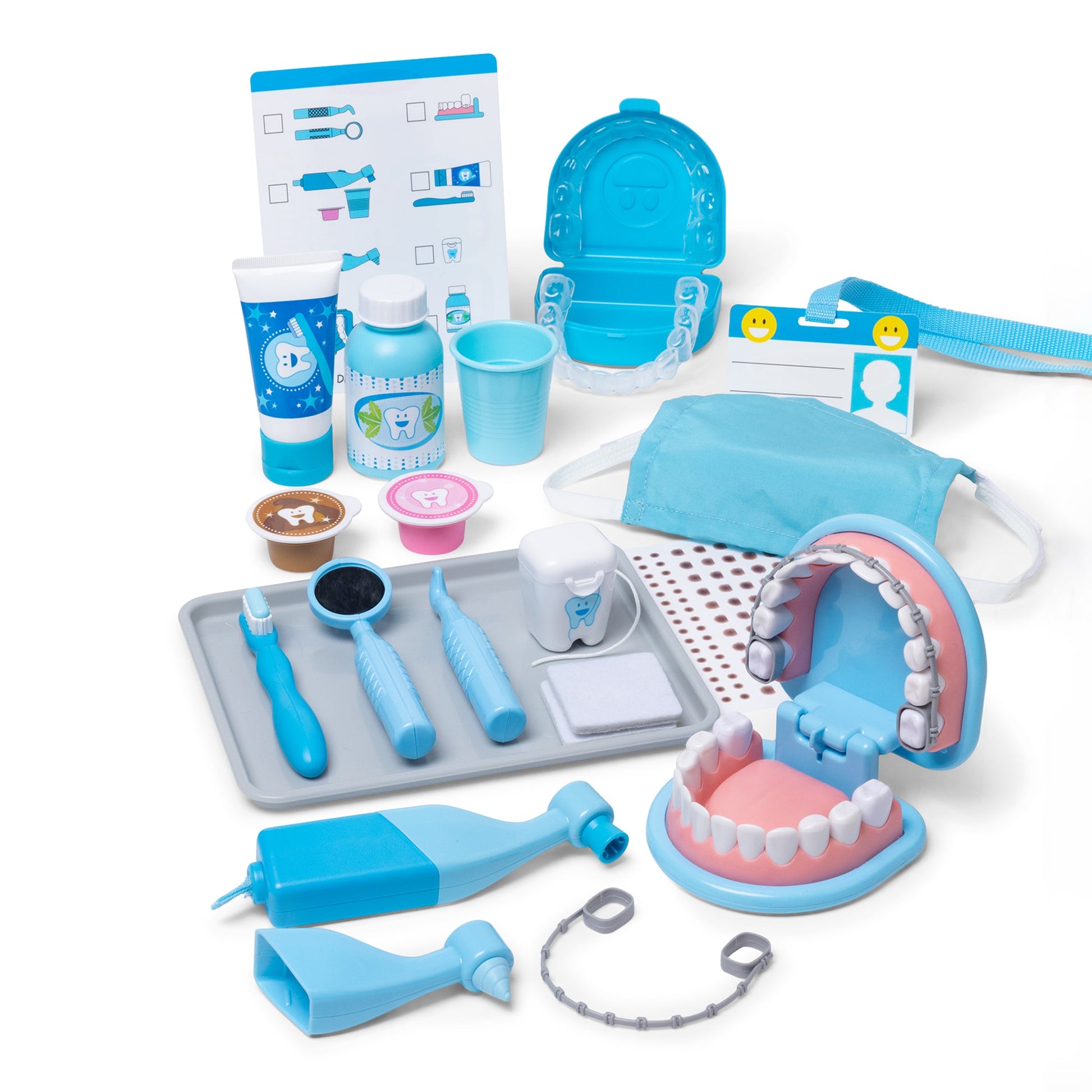 Melissa and Doug Super Smile Dentist Play Set - Premium for Kids in Qatar | Toysaro.com