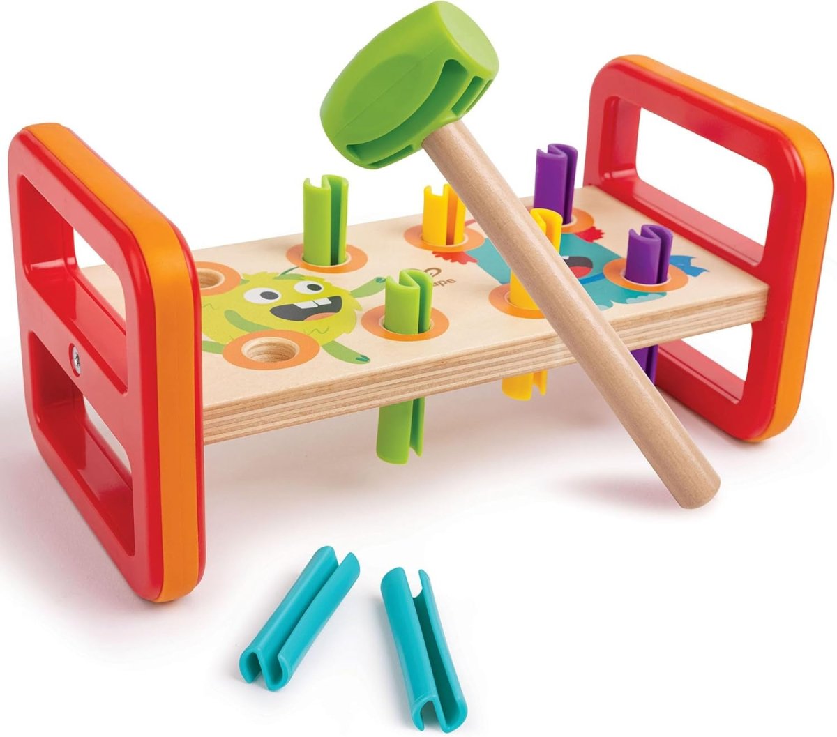 Monster Match 'n' Smash Hammer Bench - Premium for Kids in Qatar | Toysaro.com