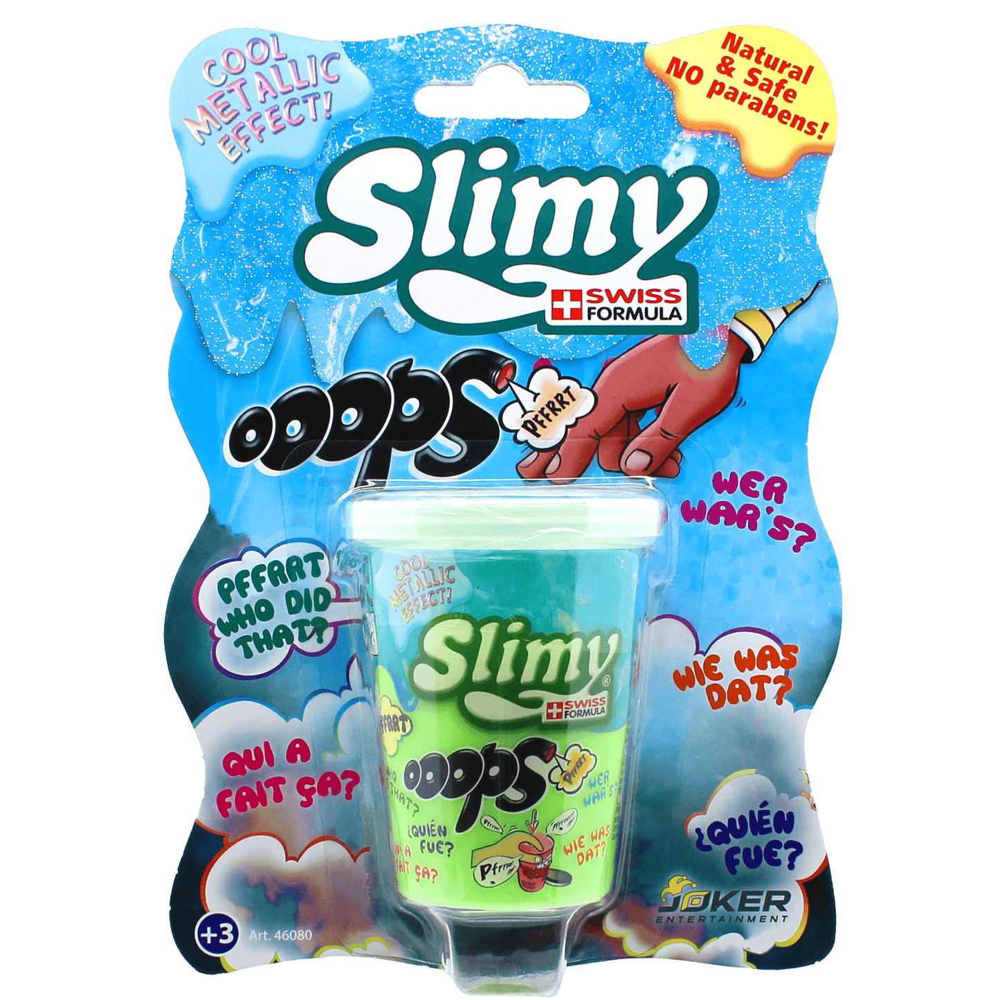 SLIMY - MINI OOPS METALLIC 80G - Premium for Kids in Qatar | Toysaro.com