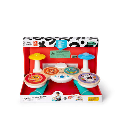 Baby Einstein Together in Tune Drums Connected Magic Touch Drum Set - Premium for Kids in Qatar | Toysaro.com