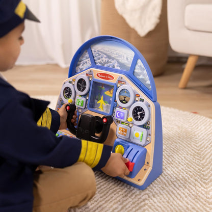 Melissa and Doug Jet Pilot Interactive Dashboard - Premium for Kids in Qatar | Toysaro.com