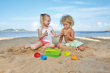 Hape - Ice Cream Shop Beach & Sand Toy Set - 8pcs - Premium for Kids in Qatar | Toysaro.com