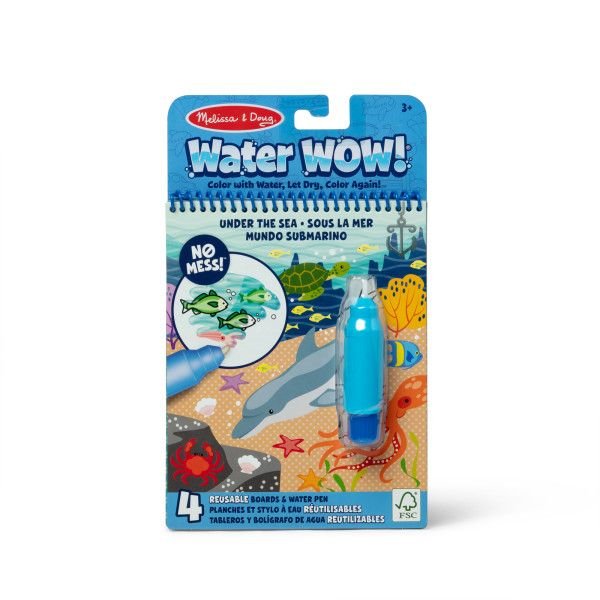 Melissa and Doug Water Wow - Under The Sea Water Reveal Pad - Premium for Kids in Qatar | Toysaro.com