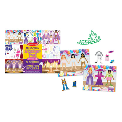Melissa and Doug Reusable Sticker Pad - Dress Up - Premium for Kids in Qatar | Toysaro.com