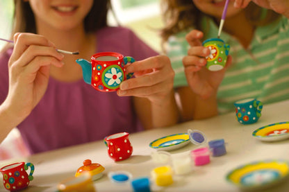 4M Tea Set Painting Kit - Premium for Kids in Qatar | Toysaro.com