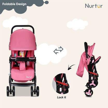 Nurtur Baby Stroller - S906 - NR3 - Premium for Kids in Qatar | Toysaro.com