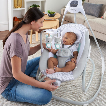 INGENUITY SIMPLECOMFORT SWING & ROCKER: RAYLAN - Premium for Kids in Qatar | Toysaro.com