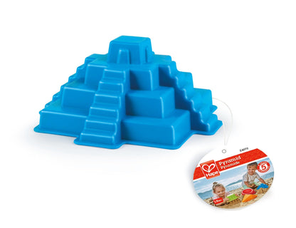 Hape - Mayan Pyramid Sand & Beach Toy - Blue - Premium for Kids in Qatar | Toysaro.com