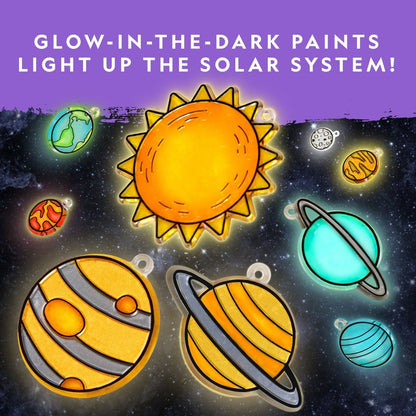 NG STAINED GLASS SOLAR SYSTEM CRAFT KIT - Premium for Kids in Qatar | Toysaro.com