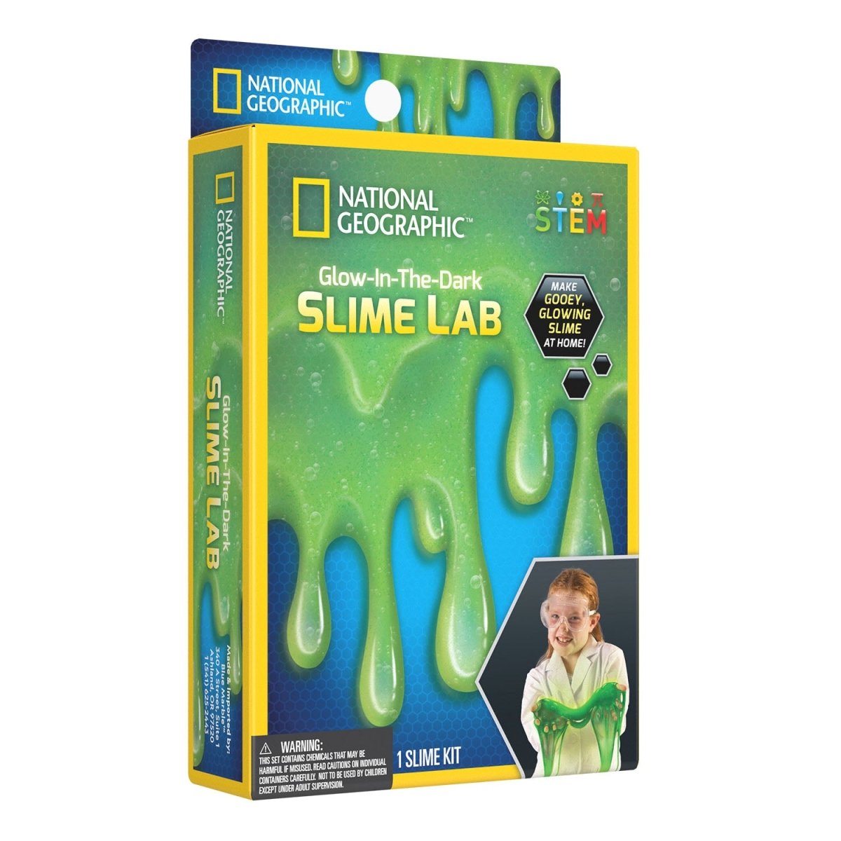 NG CARDED GLOW - IN - THE - DARK SLIME LAB - Premium for Kids in Qatar | Toysaro.com