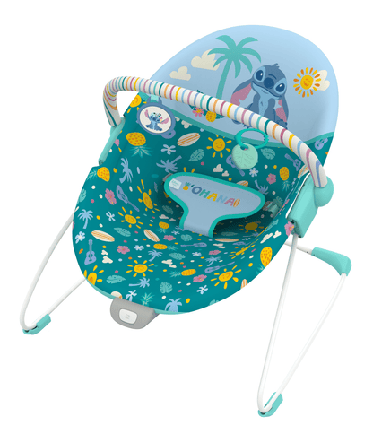 Bright Starts Stitch™ Ohana Paradise™ Vibrating Bouncer - Premium for Kids in Qatar | Toysaro.com