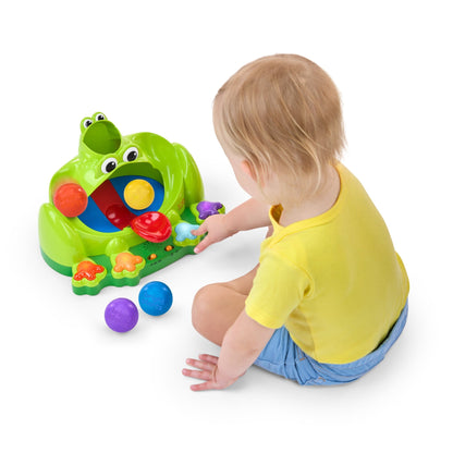 Bright Starts™ Poppin' Ball Frog™ Ball Play Toy - Premium for Kids in Qatar | Toysaro.com