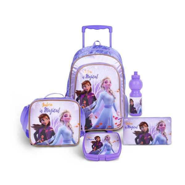 DISNEY FROZEN NATURE IS MAGICAL 5IN1 TROLLEY BOX SET 18" - Premium for Kids in Qatar | Toysaro.com
