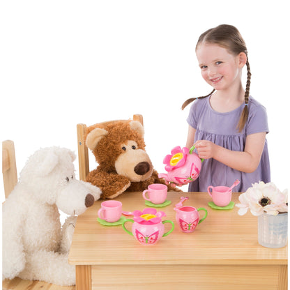 Melissa and Doug Bella Butterfly Tea Set - Premium for Kids in Qatar | Toysaro.com