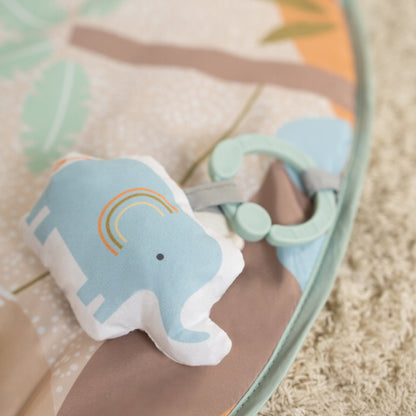 Ingenuity™ Wonder & Wood™ Wooden Toy Arch & Play Mat - Premium for Kids in Qatar | Toysaro.com