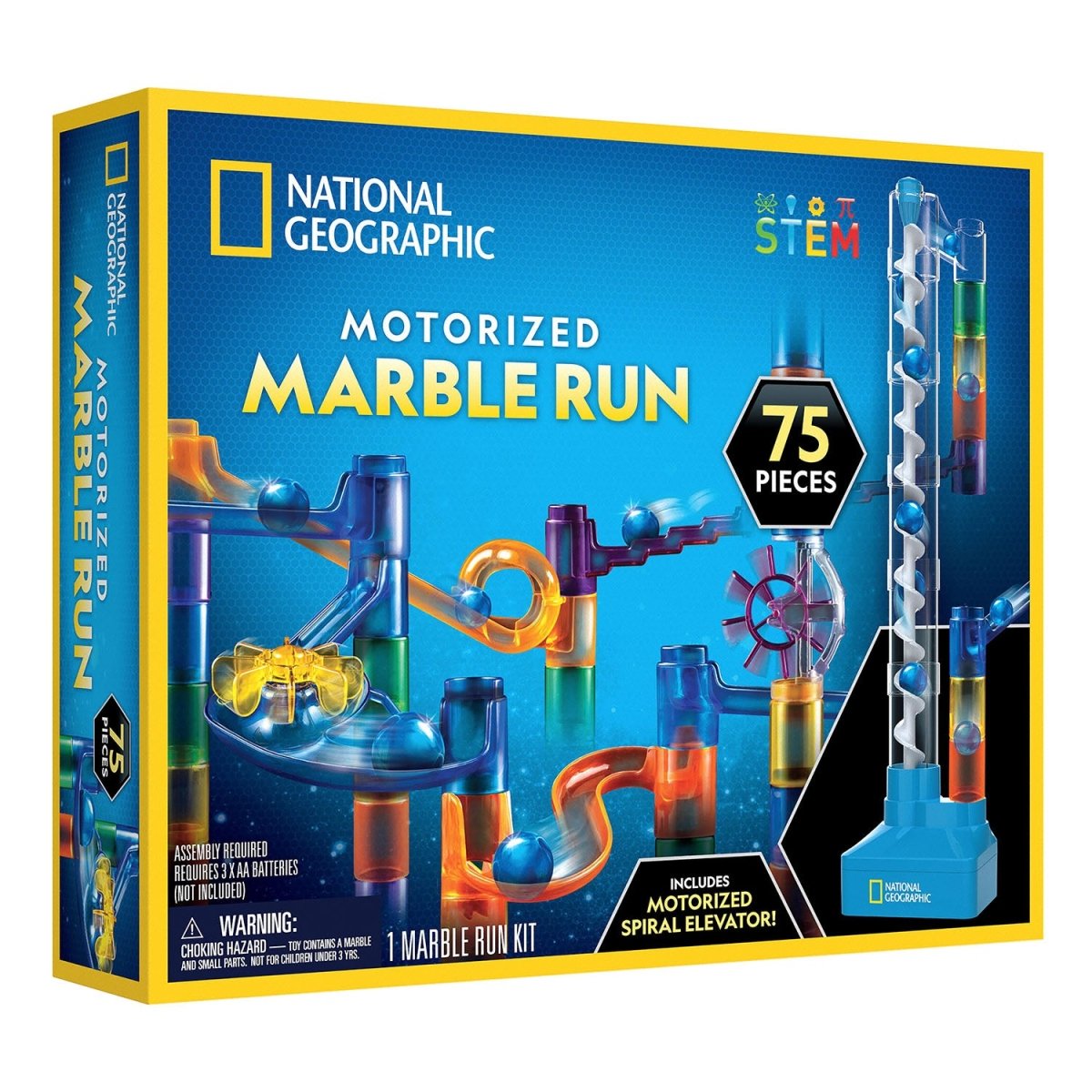 NG MOTORIZED MARBLE RUN - 75 PIECE SET - Premium for Kids in Qatar | Toysaro.com