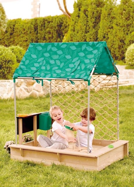HAPE Sandbox Cabana Kit – 4 - in - 1 Outdoor Playset - Premium for Kids in Qatar | Toysaro.com
