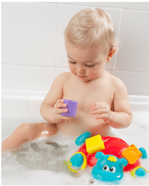 playgro Sort N Stack Floating Hippo - Premium for Kids in Qatar | Toysaro.com