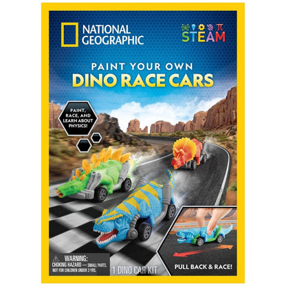 NG PAINT YOUR OWN DINO RACE CARS - Premium for Kids in Qatar | Toysaro.com