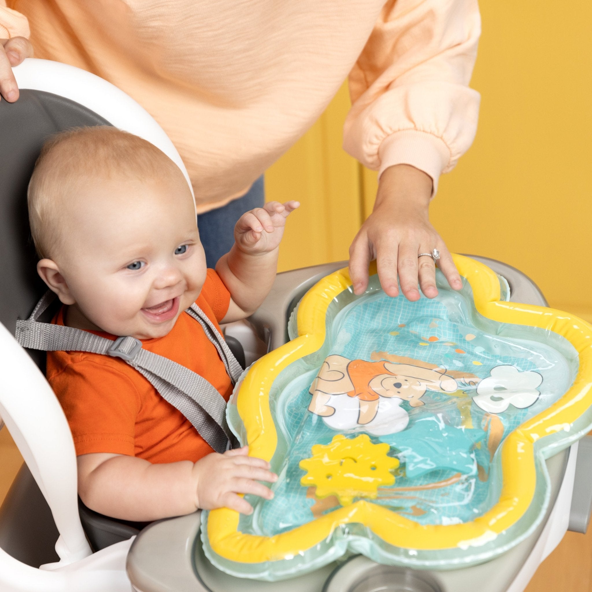 Bright Starts™ Winnie the Pooh Once Upon A Splash™ Water Mat - Premium for Kids in Qatar | Toysaro.com