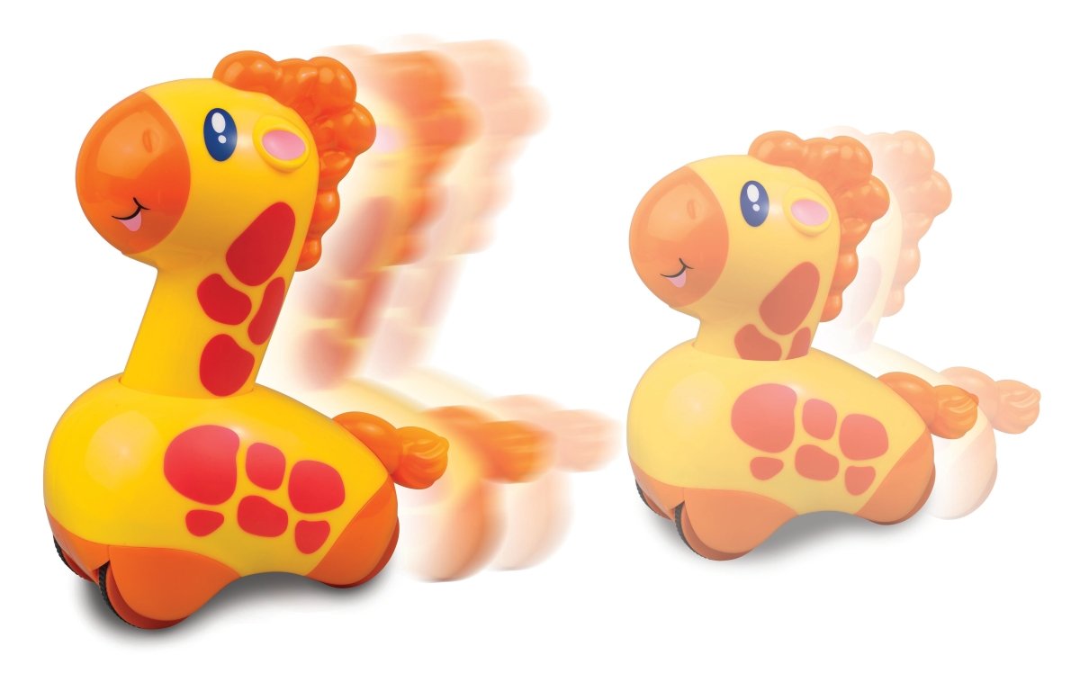 PRESS N GO ANIMALS (GIRAFFE / ZEBRA) - Premium for Kids in Qatar | Toysaro.com
