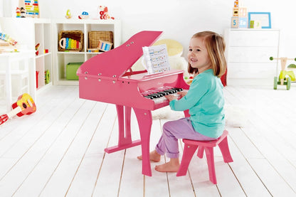 Happy Grand Piano / Pink - Premium for Kids in Qatar | Toysaro.com